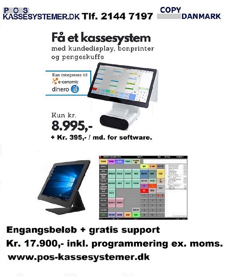 POS Kassesystemer Copy Danmark